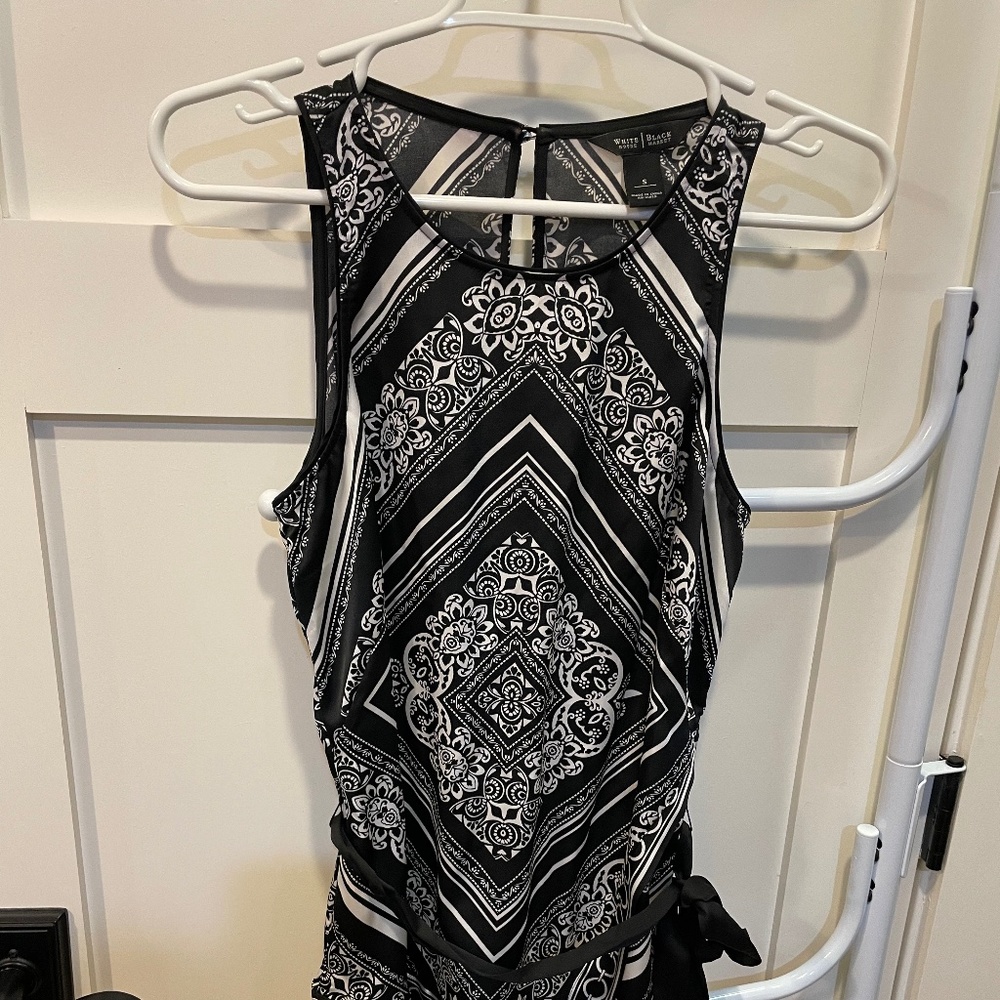 White House Black Market silk shell